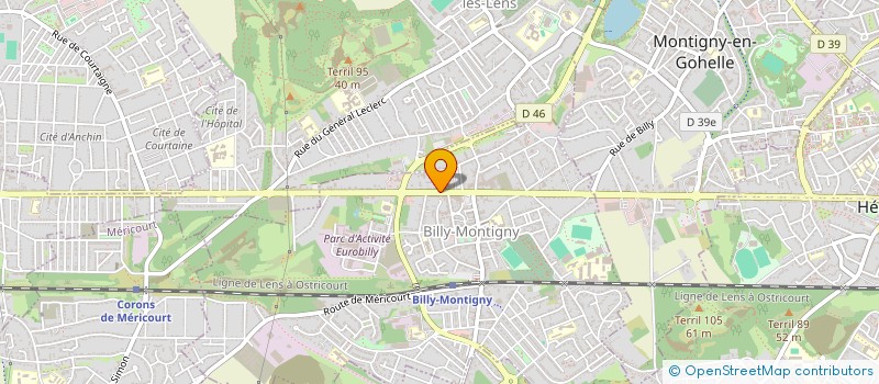 localisation de l'entreprise MONSIEUR YANIS FRIK à BILLY-MONTIGNY
