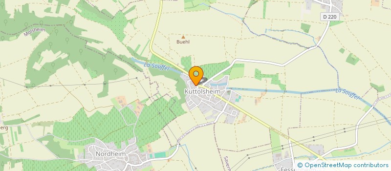 localisation de l'entreprise MONSIEUR YANIS FUCHS  KUTTOLSHEIM