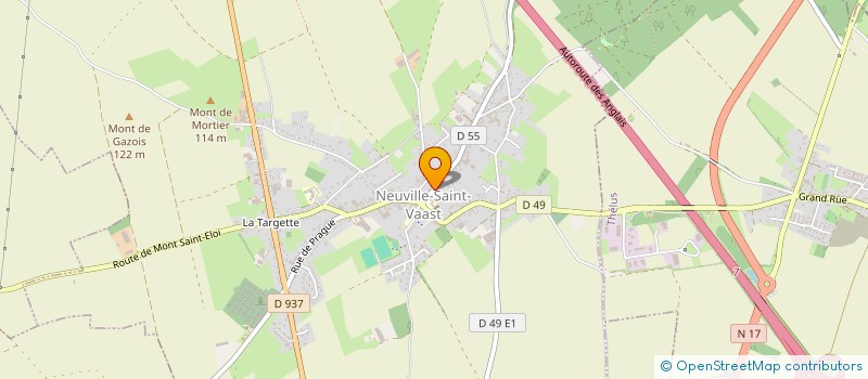 localisation de l'entreprise MONSIEUR YANIS GAIDO  NEUVILLE-SAINT-VAAST