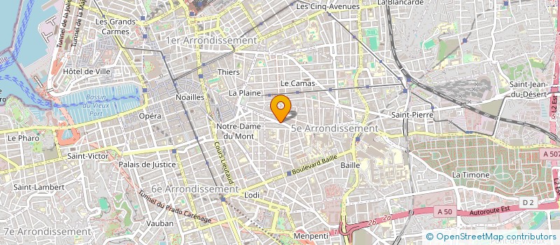 localisation de l'entreprise MONSIEUR YANIS GARA à MARSEILLE