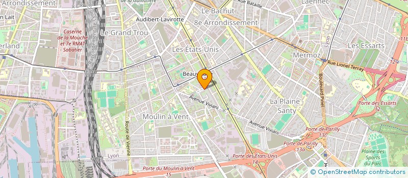 localisation de l'entreprise MONSIEUR YANIS GAUTHIER  LYON