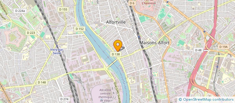 localisation de l'entreprise MONSIEUR YANIS GHENIMI à ALFORTVILLE