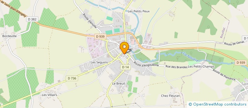 localisation de l'entreprise MONSIEUR YANIS GIRAUD à ROUILLAC