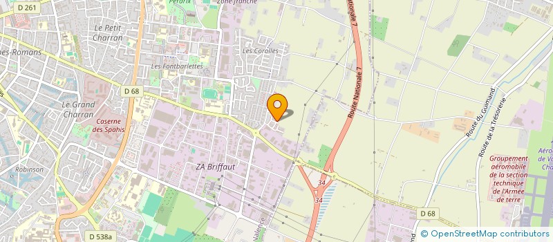 localisation de l'entreprise MONSIEUR YANIS GODIN  VALENCE