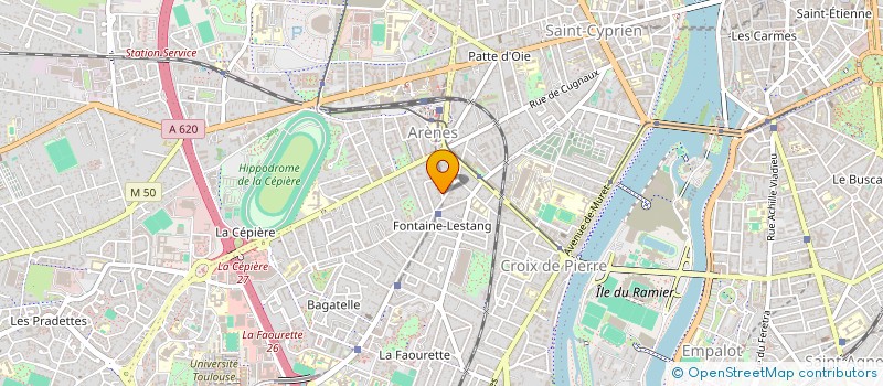 localisation de l'entreprise MONSIEUR YANIS GUEDIH  TOULOUSE