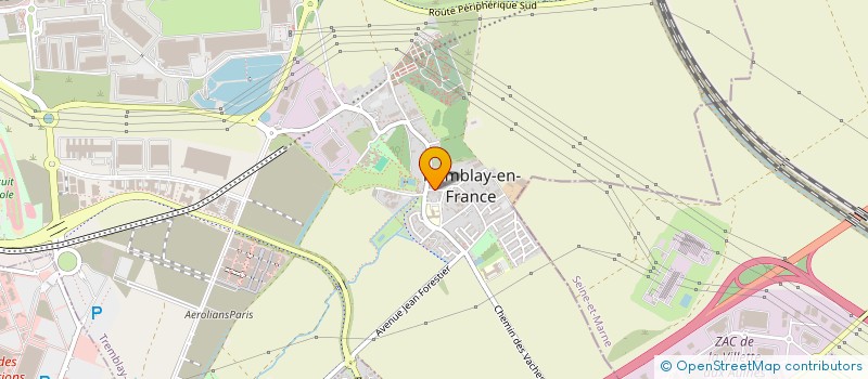 localisation de l'entreprise MONSIEUR YANIS GUEMMAT à TREMBLAY-EN-FRANCE