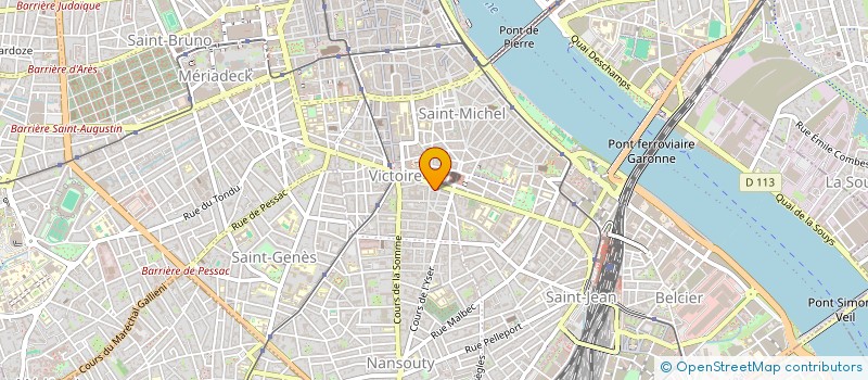 localisation de l'entreprise MONSIEUR YANIS GUERCH  BORDEAUX