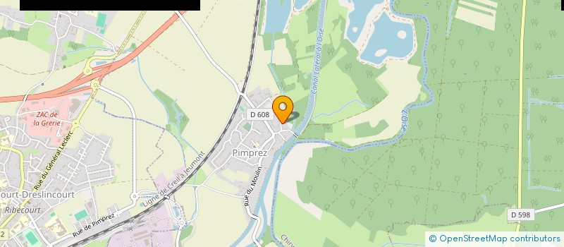 localisation de l'entreprise MONSIEUR YANIS HABBOU  PIMPREZ