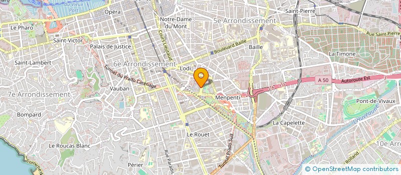 localisation de l'entreprise MONSIEUR YANIS HADEF à MARSEILLE
