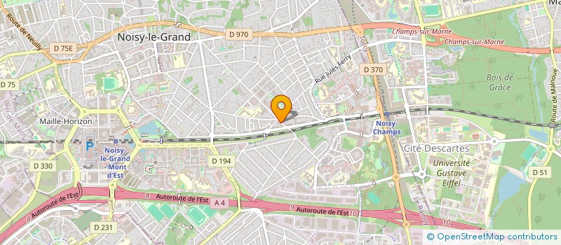 localisation de l'entreprise MONSIEUR YANIS HAMICHE  NOISY-LE-GRAND