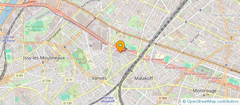 localisation de l'entreprise MONSIEUR YANIS HAMITOUCHE à VANVES