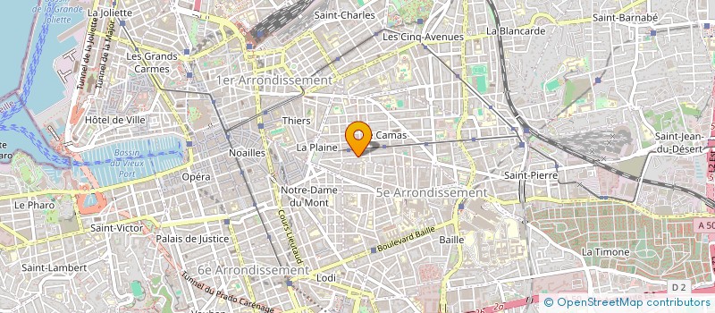 localisation de l'entreprise MONSIEUR YANIS HAMLAT à MARSEILLE