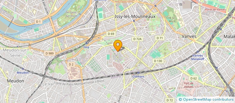 localisation de l'entreprise MONSIEUR YANIS HAMMA à ISSY-LES-MOULINEAUX