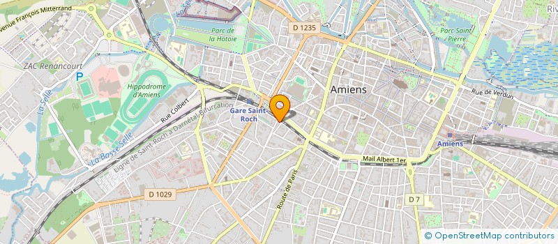 localisation de l'entreprise MONSIEUR YANIS HAMMICHE à AMIENS