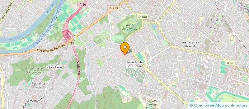 localisation de l'entreprise MONSIEUR YANIS HAMMOUCHE  RUEIL-MALMAISON