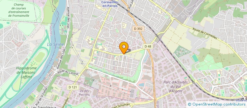 localisation de l'entreprise MONSIEUR YANIS HAMOUDA  CORMEILLES-EN-PARISIS