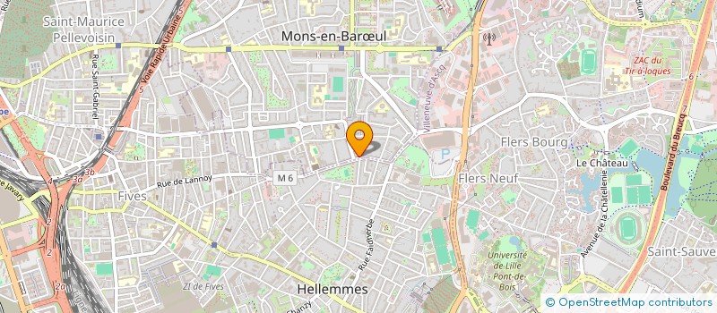 localisation de l'entreprise MONSIEUR YANIS HAMOUR  MONS-EN-BARUL