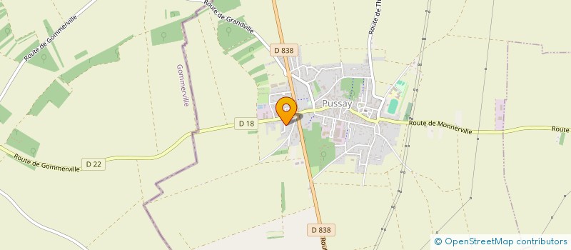 localisation de l'entreprise MONSIEUR YANIS HAMZA  PUSSAY