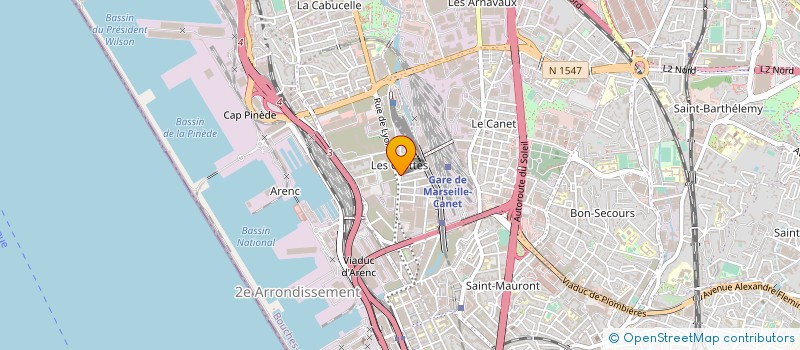 localisation de l'entreprise MONSIEUR YANIS HASSAD à MARSEILLE
