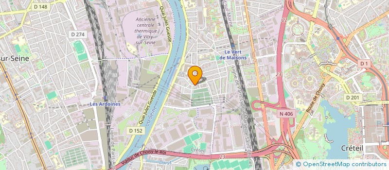 localisation de l'entreprise MONSIEUR YANIS HOUSSARY  ALFORTVILLE