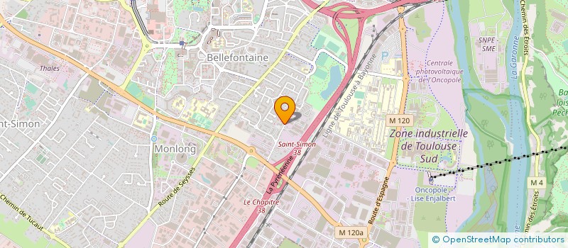 localisation de l'entreprise MONSIEUR YANIS IDJELLIDAINE à TOULOUSE