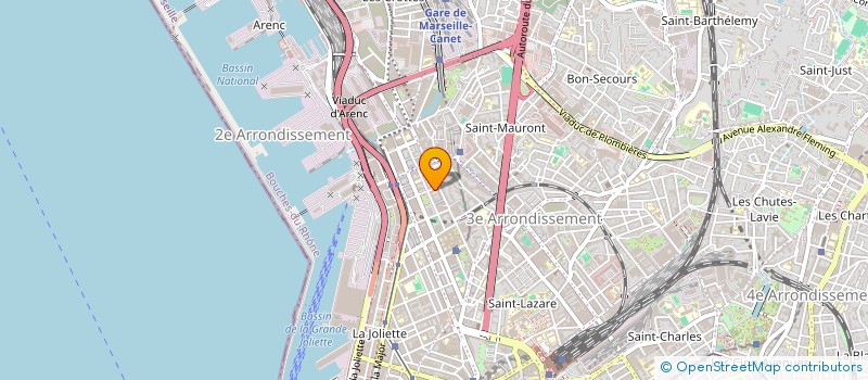 localisation de l'entreprise MONSIEUR YANIS IHADADENE à MARSEILLE