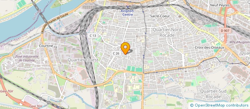 localisation de l'entreprise MONSIEUR YANIS JEFFALI  AVIGNON