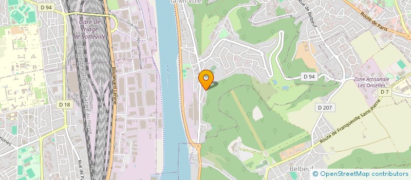 localisation de l'entreprise MONSIEUR YANIS JEHIDRI  AMFREVILLE-LA-MI-VOIE