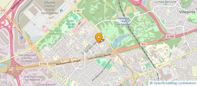 localisation de l'entreprise MONSIEUR YANIS JENEFFI à AULNAY-SOUS-BOIS