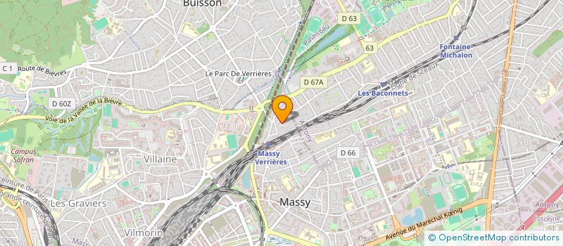 localisation de l'entreprise MONSIEUR YANIS JOQUET à MASSY