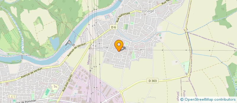 localisation de l'entreprise MONSIEUR YANIS KABOUR  JONAGE