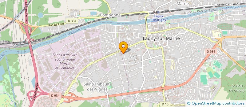 localisation de l'entreprise MONSIEUR YANIS KACEM à LAGNY-SUR-MARNE