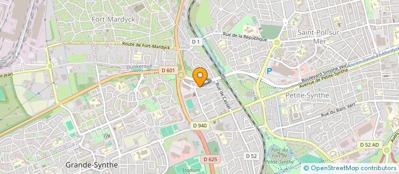 localisation de l'entreprise MONSIEUR YANIS KAHLAOUI  DUNKERQUE