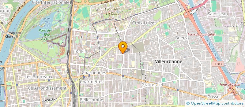 localisation de l'entreprise MONSIEUR YANIS KASMI à VILLEURBANNE