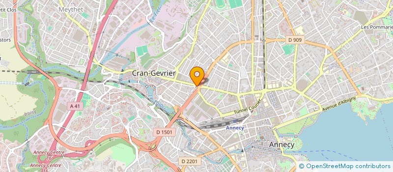 localisation de l'entreprise MONSIEUR YANIS KHALED  ANNECY