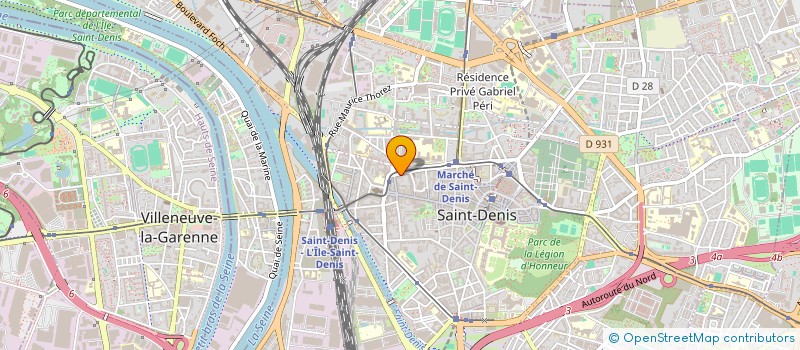 localisation de l'entreprise MONSIEUR YANIS KHAMES à SAINT-DENIS
