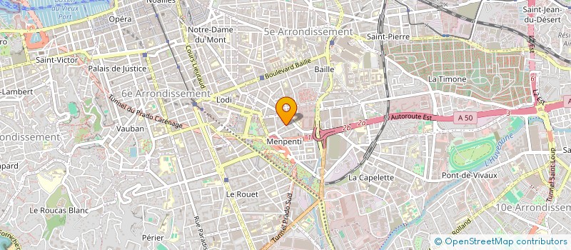 localisation de l'entreprise MONSIEUR YANIS KHENFAR  MARSEILLE