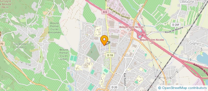 localisation de l'entreprise MONSIEUR YANIS KHOURASSANI à BEAUNE