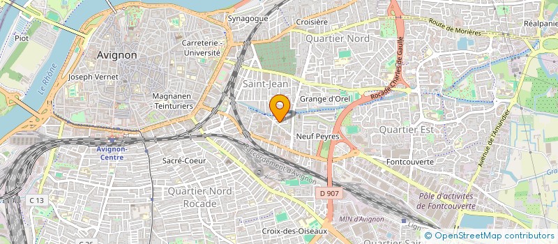 localisation de l'entreprise MONSIEUR YANIS KOBBI  AVIGNON