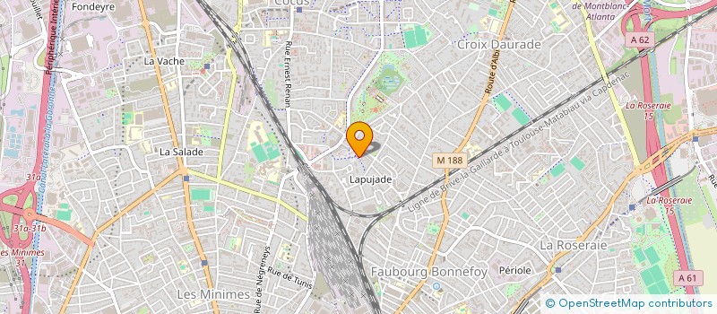 localisation de l'entreprise MONSIEUR YANIS KOCHEIDA  TOULOUSE