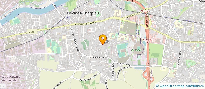 localisation de l'entreprise MONSIEUR YANIS LAFI  DECINES-CHARPIEU