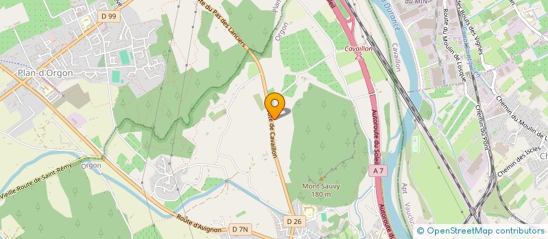 localisation de l'entreprise MONSIEUR YANIS LAFTIMI  ORGON