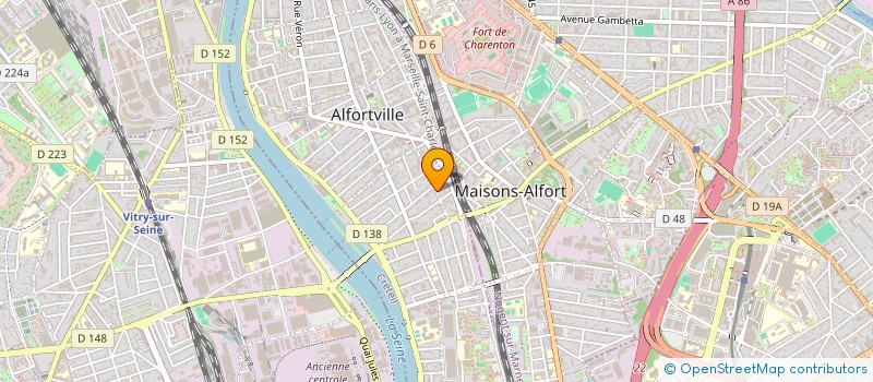 localisation de l'entreprise MONSIEUR YANIS LAKLI à ALFORTVILLE