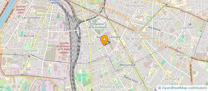 localisation de l'entreprise MONSIEUR YANIS LALA  LYON