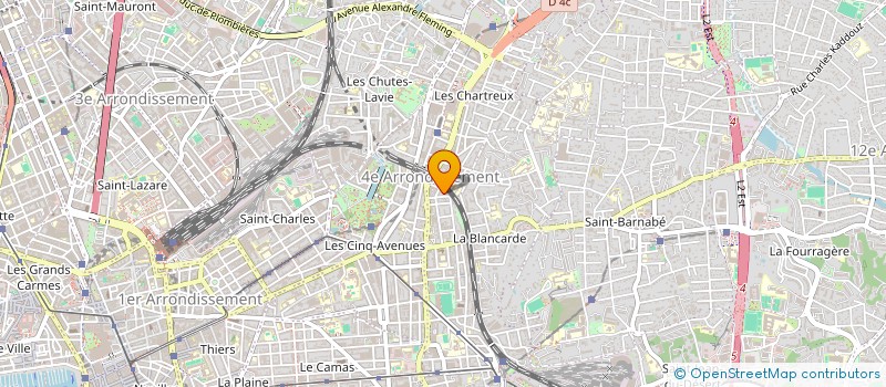 localisation de l'entreprise MONSIEUR YANIS LAOUFI à MARSEILLE