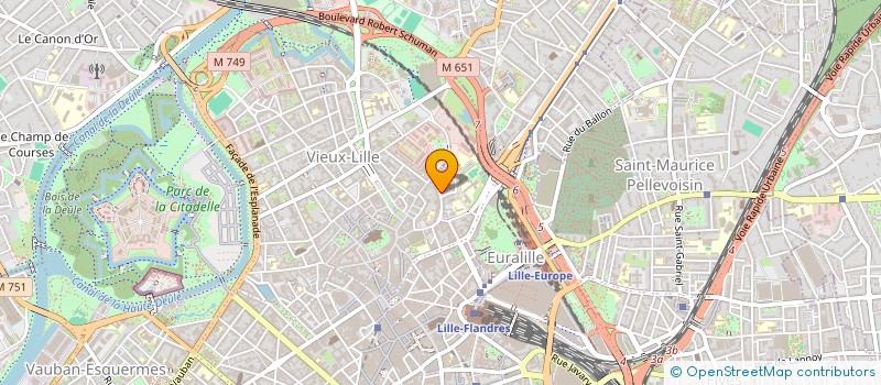 localisation de l'entreprise MONSIEUR YANIS LEBDJED à LILLE