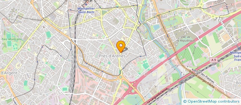 localisation de l'entreprise MONSIEUR YANIS LECERF à MONTPELLIER