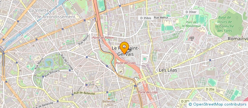 localisation de l'entreprise MONSIEUR YANIS LEGROS à LE PRE-SAINT-GERVAIS