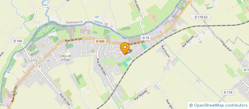 localisation de l'entreprise MONSIEUR YANIS LESUR  SAILLY-SUR-LA-LYS