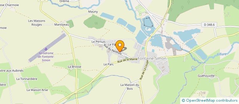 localisation de l'entreprise MONSIEUR YANIS LOCHON à FONTAINE-SIMON